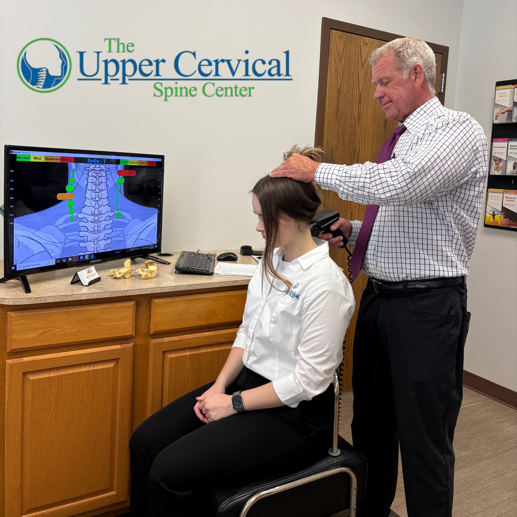 Dr. Ray Drury at the clinic